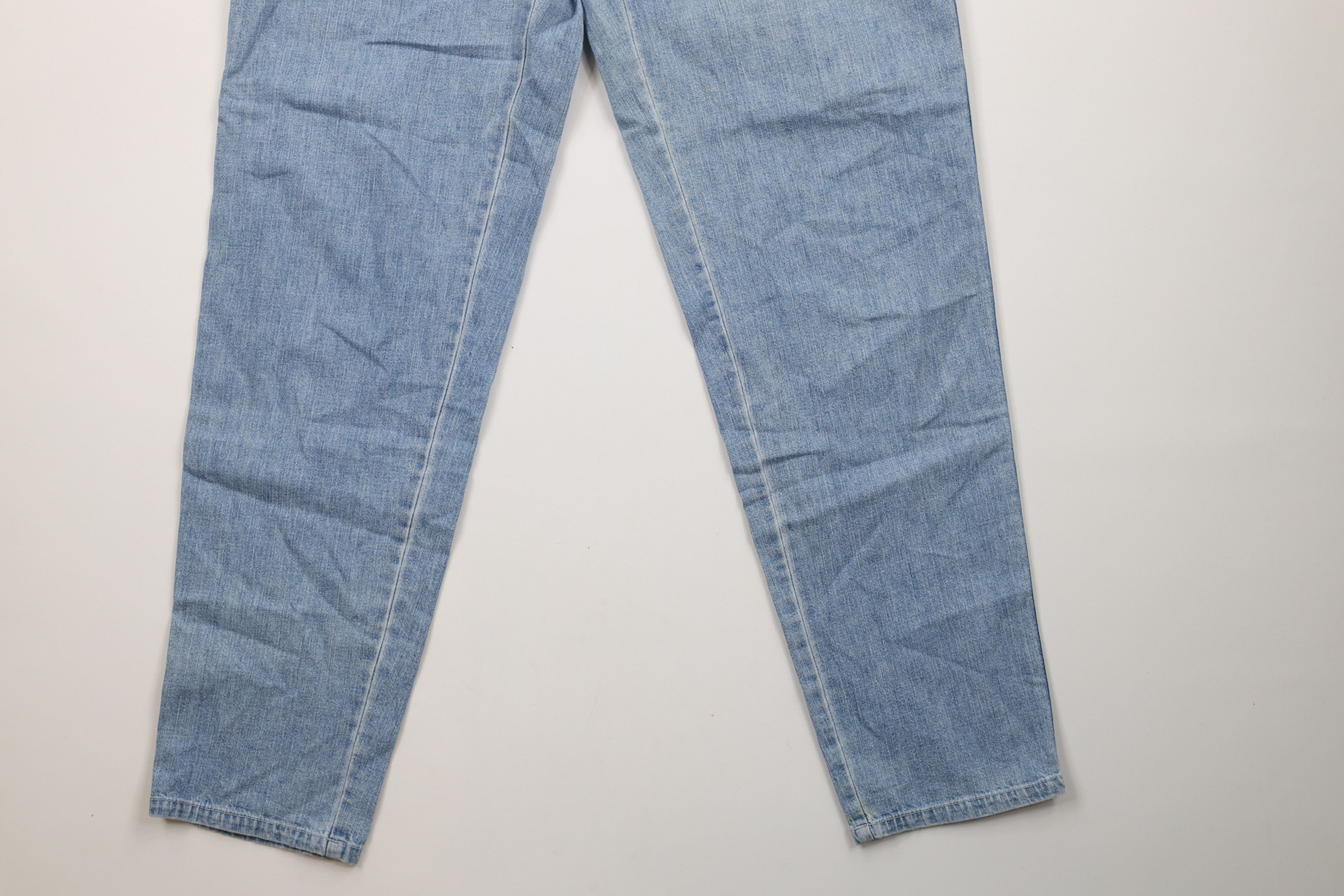 Vintage Vintage 90s Streetwear Tapered Leg Denim Jeans Pants Blue Size 30" / US 8 / IT 44 - 4 Thumbnail