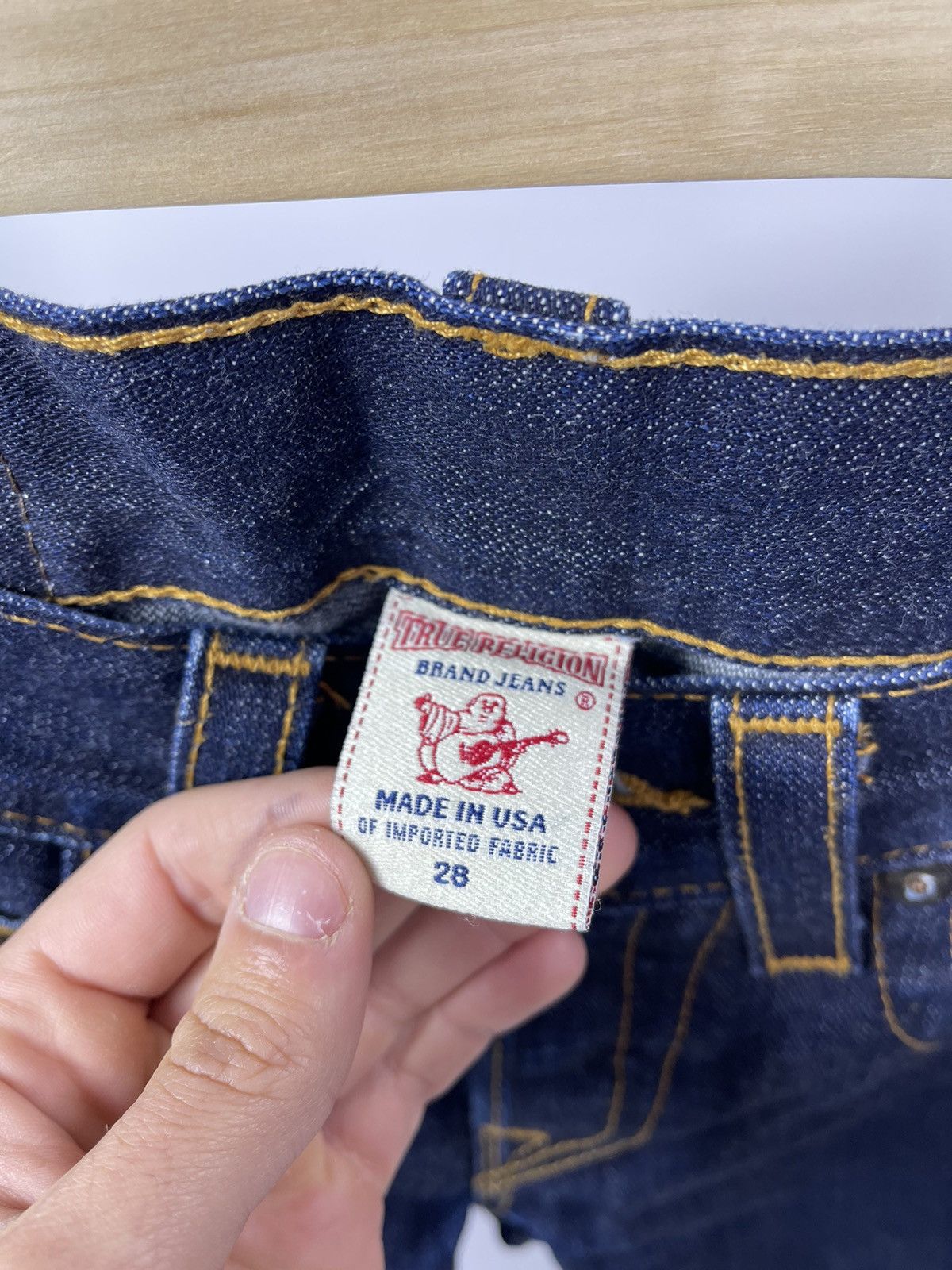 True Religion True Religion Jeans Dark Blue Women’s Y2K Denim Size 28 USA Size 28" / US 6 / IT 42 - 6 Thumbnail