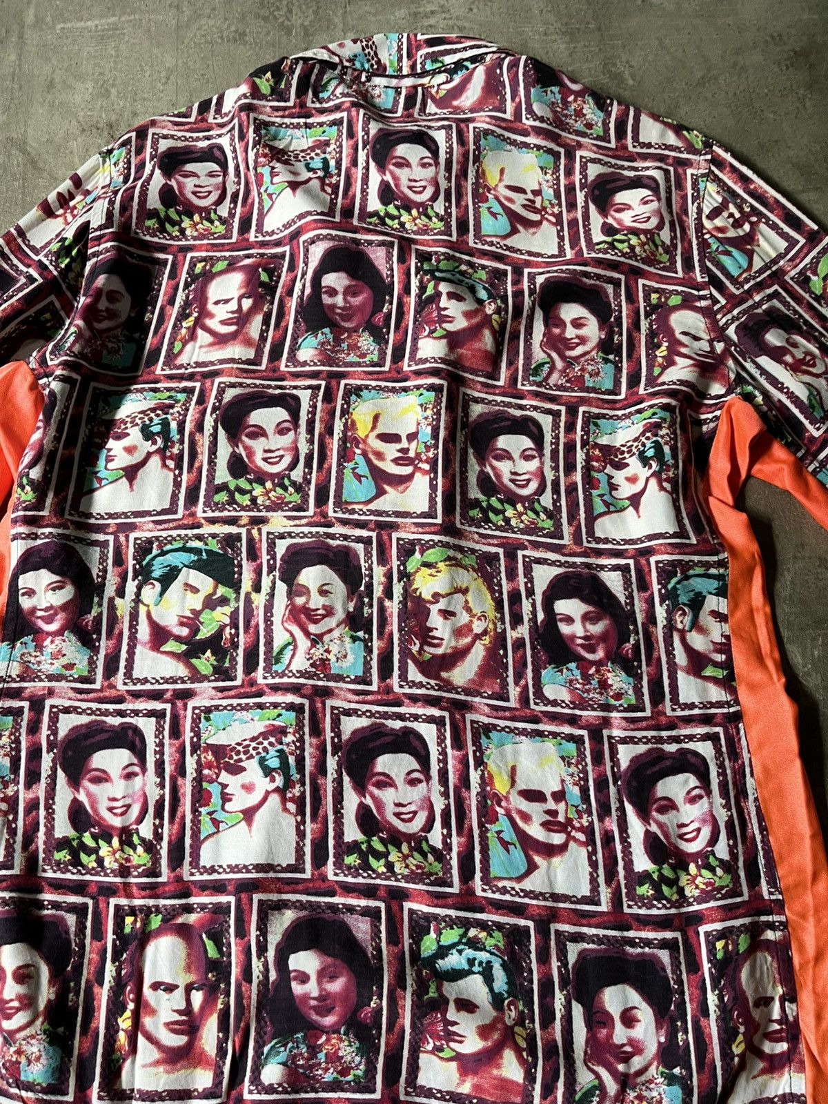 Jean Paul Gaultier Vintage Jean Paul Gaultier Portraits button up shirt rare Size US L / EU 52-54 / 3 - 11 Thumbnail