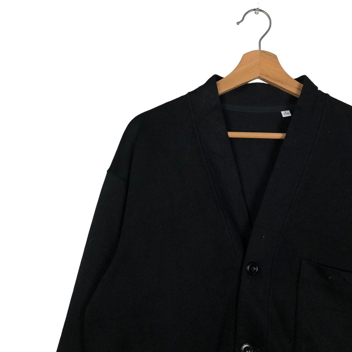 Japanese Brand 🔥VINTAGE CARDIGAN JACKET BLACK UNIQLO UNDERCOVER Size US M / EU 48-50 / 2 - 7 Thumbnail