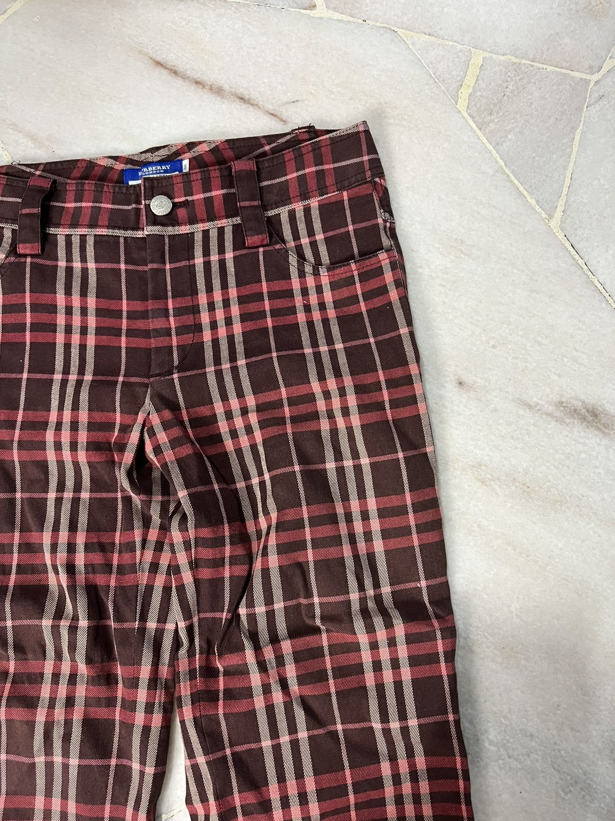 Burberry × Burberry Prorsum × Designer BURBERRY LONDON BLUE LABEL PANTS Size 28" / US 6 / IT 42 - 4 Thumbnail