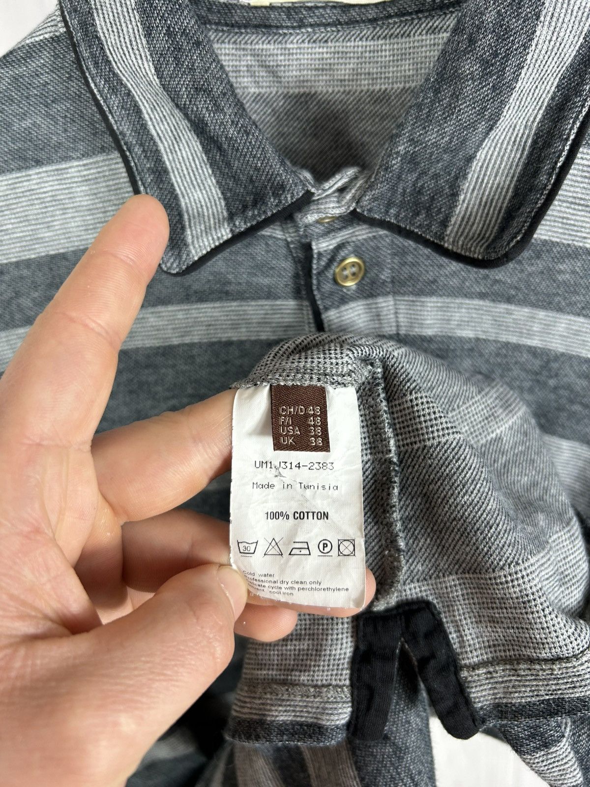Bally Bally Pocket Metal Logo Premium Cotton Polo Size 48/38 Size US M / EU 48-50 / 2 - 11 Thumbnail