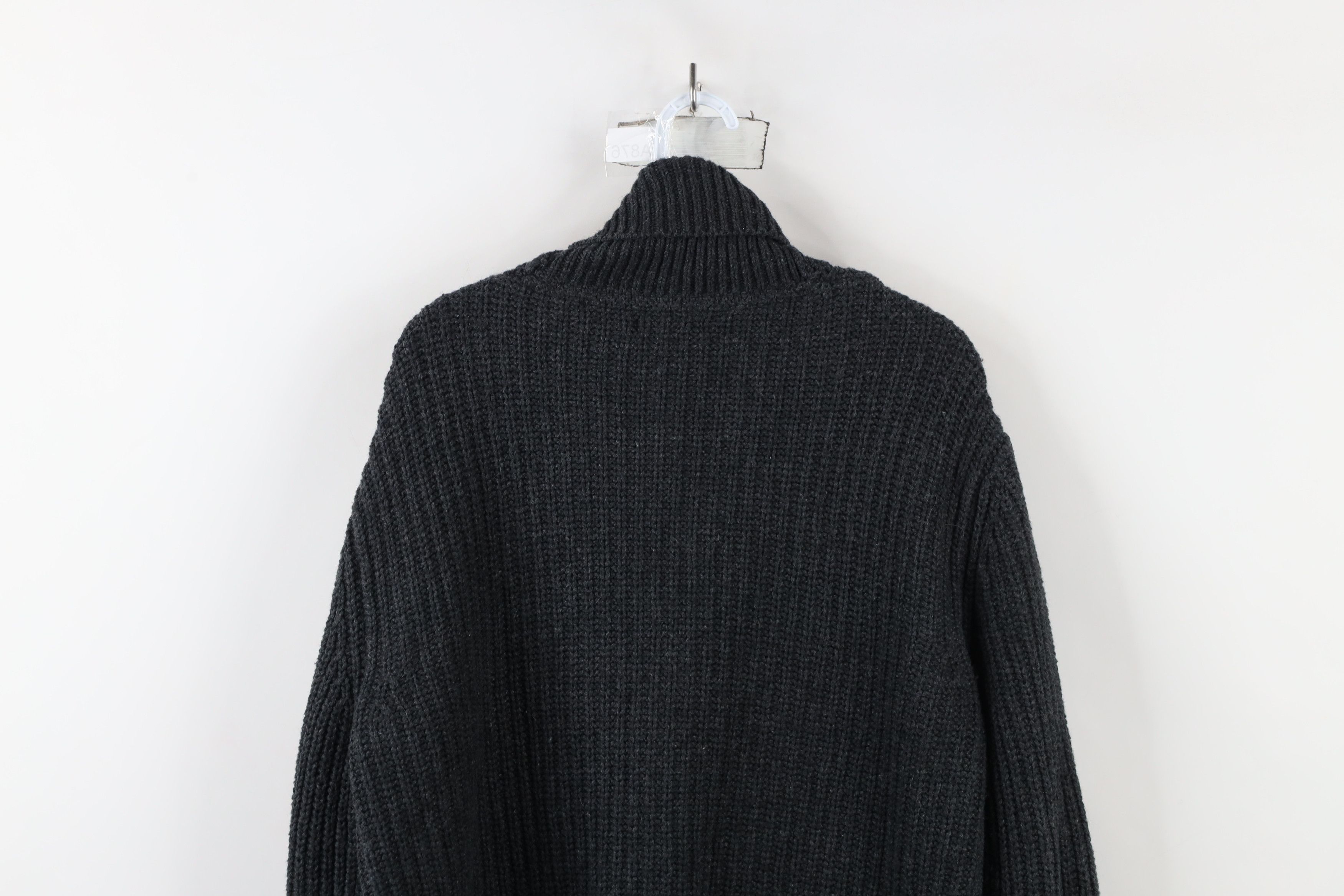 Gap × Vintage Vintage Gap Wool Blend Ribbed Knit Toggle Button Sweater Size US M / EU 48-50 / 2 - 9 Thumbnail
