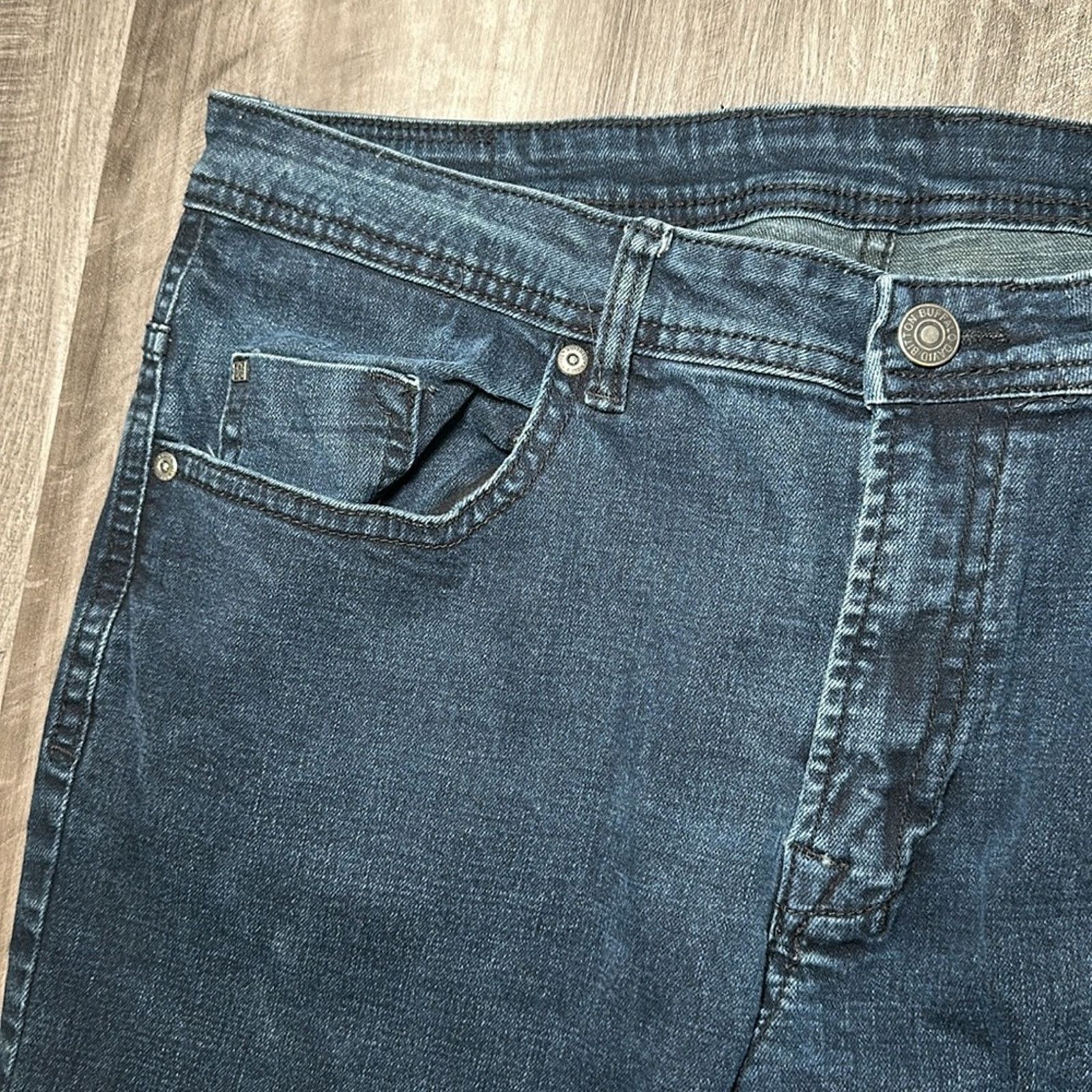 Buffalo David Bitton Buffalo David Bitton Jackson-X Straight Stretch - 38x30 Size US 38 / EU 54 - 6 Thumbnail