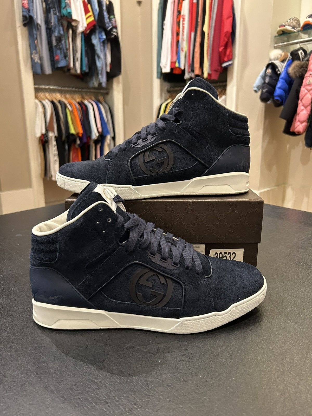 Gucci Gucci High Top Sneakers Size US 10.5 / EU 43-44 - 1 Thumbnail