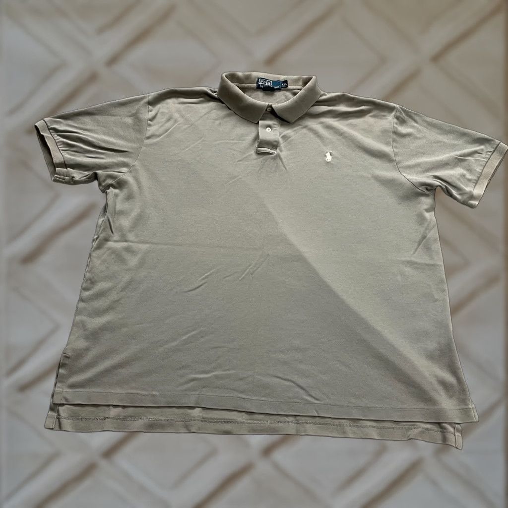 Ralph Lauren Polo Ralph Lauren Polo Shirt Gray 2XL Mens Short Sleeve Cotton Golf Activewear Size US XXL / EU 58 / 5 - 1 Thumbnail