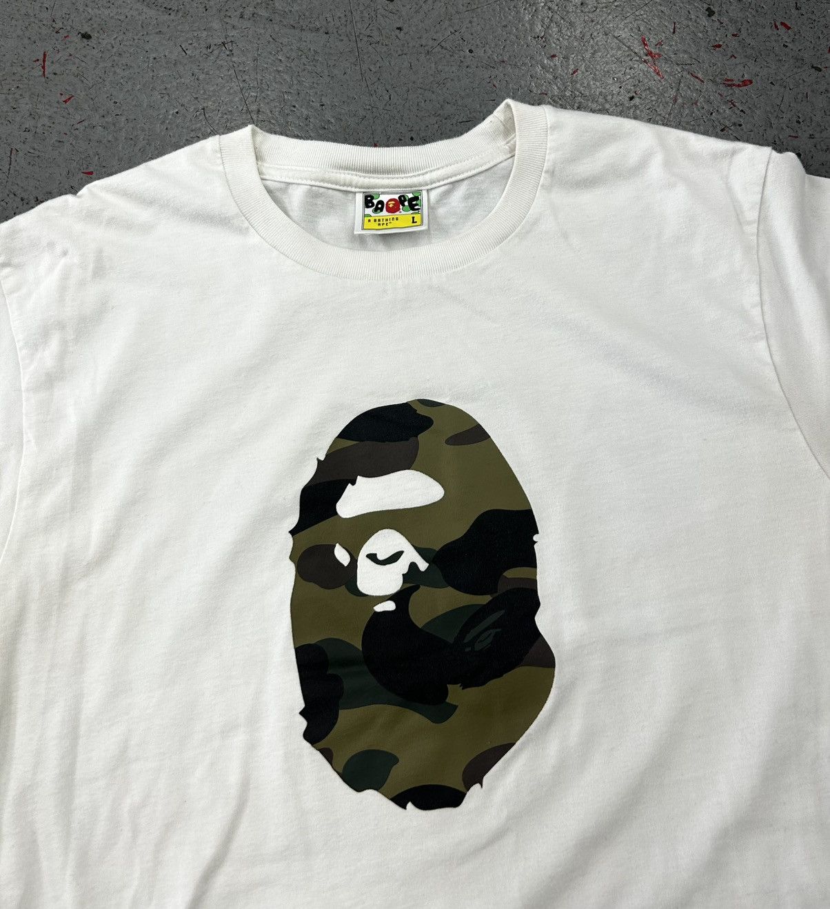 Bape Bape 1st Camo Ape Head T-Shirt Size Large Size US L / EU 52-54 / 3 - 2 Thumbnail