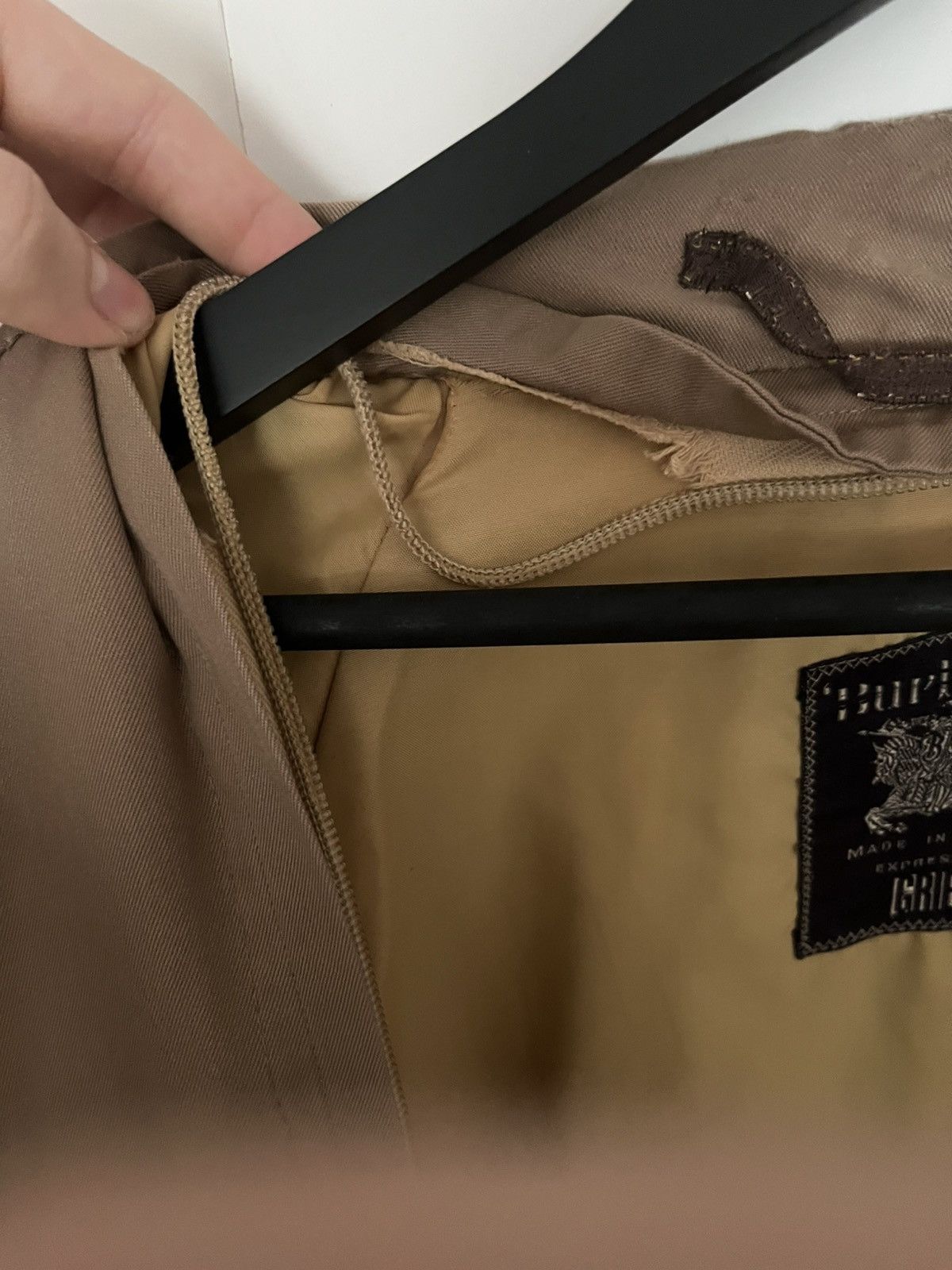 Burberry Burberry Coat Old money 70s Size L / US 10 / IT 46 - 9 Thumbnail