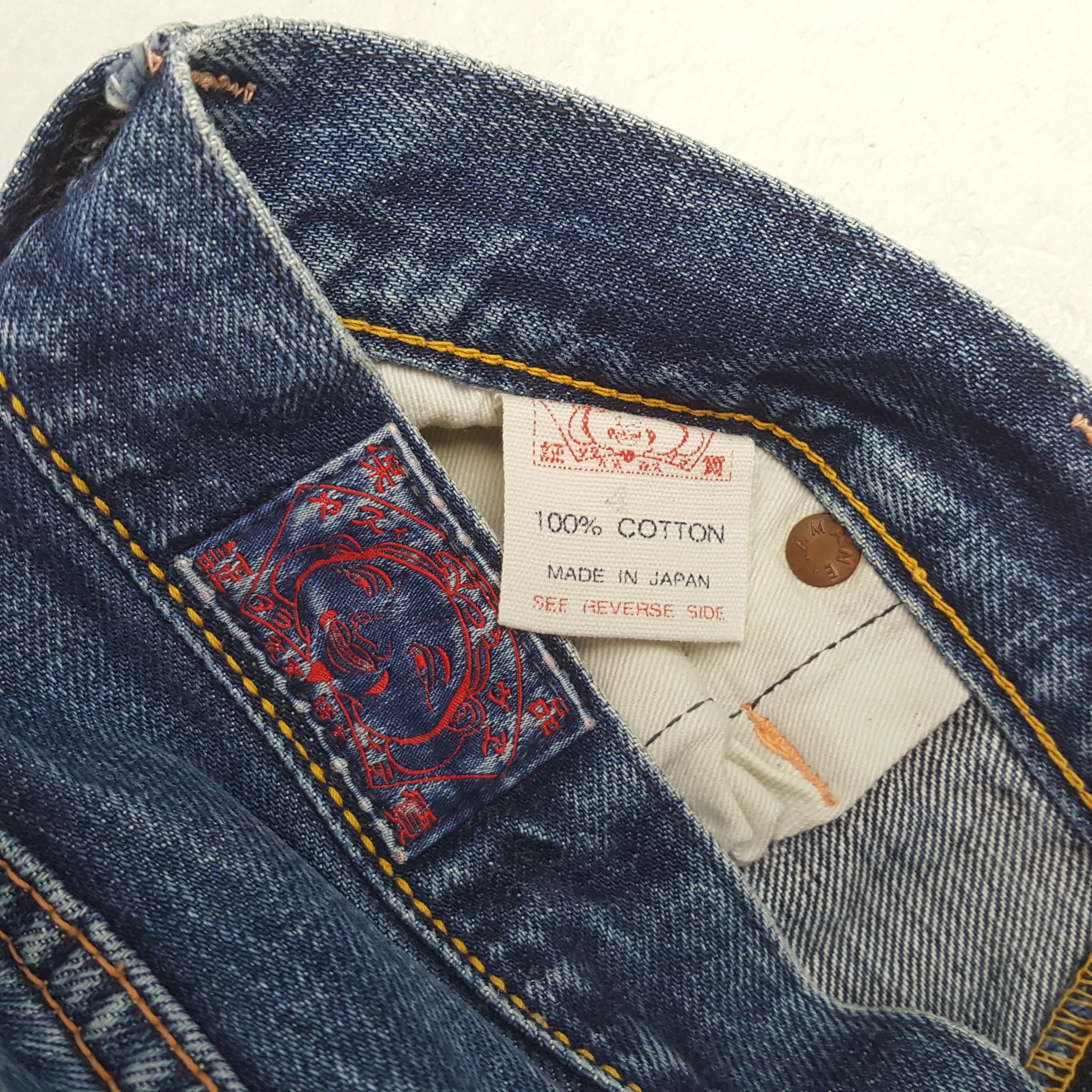 Evisu Evisu Japanese Brand Streetwear Custom Daicock Jeans RR9 Size US 32 / EU 48 - 13 Thumbnail
