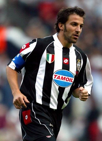 maglia home juventus lotto del piero n10 2001/2002 - LE 7 SORELLE