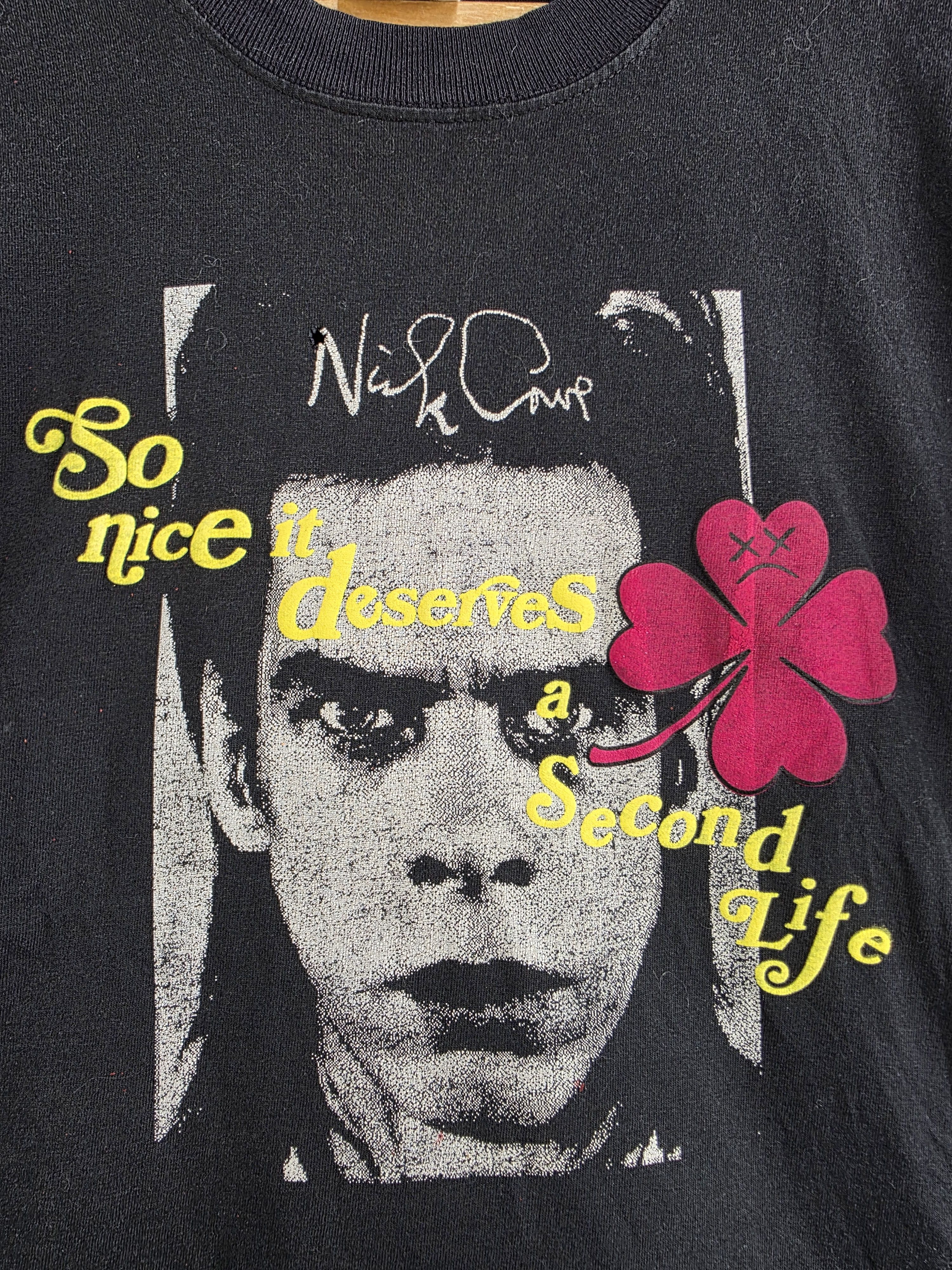 Band Tees × Vintage 2000 Nick Cave So nice L 22" 29" Size US L / EU 52-54 / 3 - 7 Thumbnail
