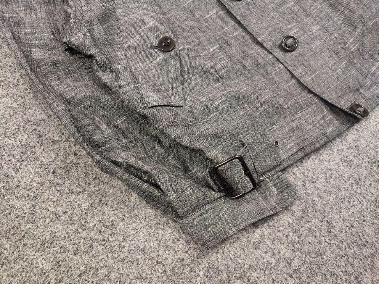 Japanese Brand Vintage 90's Intermezzo By Durban Japan Light Linen Jacket Size US M / EU 48-50 / 2 - 5 Thumbnail