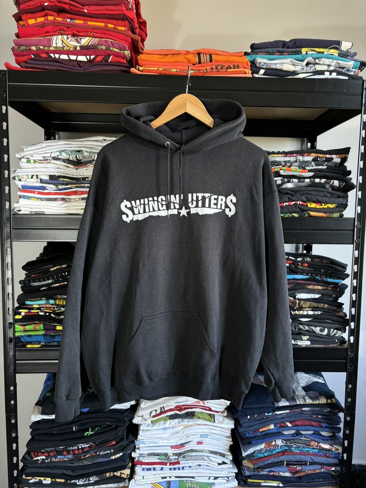 Band Tees Vintage Swingin Utters Band Rock Metal rare hoodie Size US XL / EU 56 / 4 - 1 Thumbnail