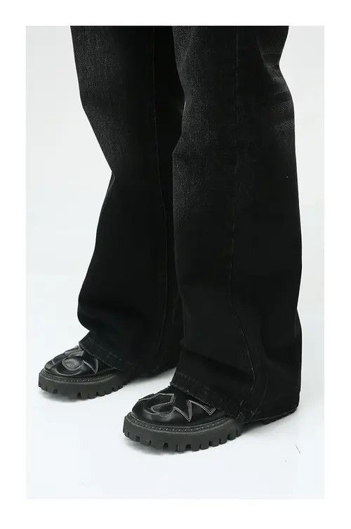 VIBE Simple bootcut loose washed jeans Size US 32 / EU 48 - 5 Thumbnail