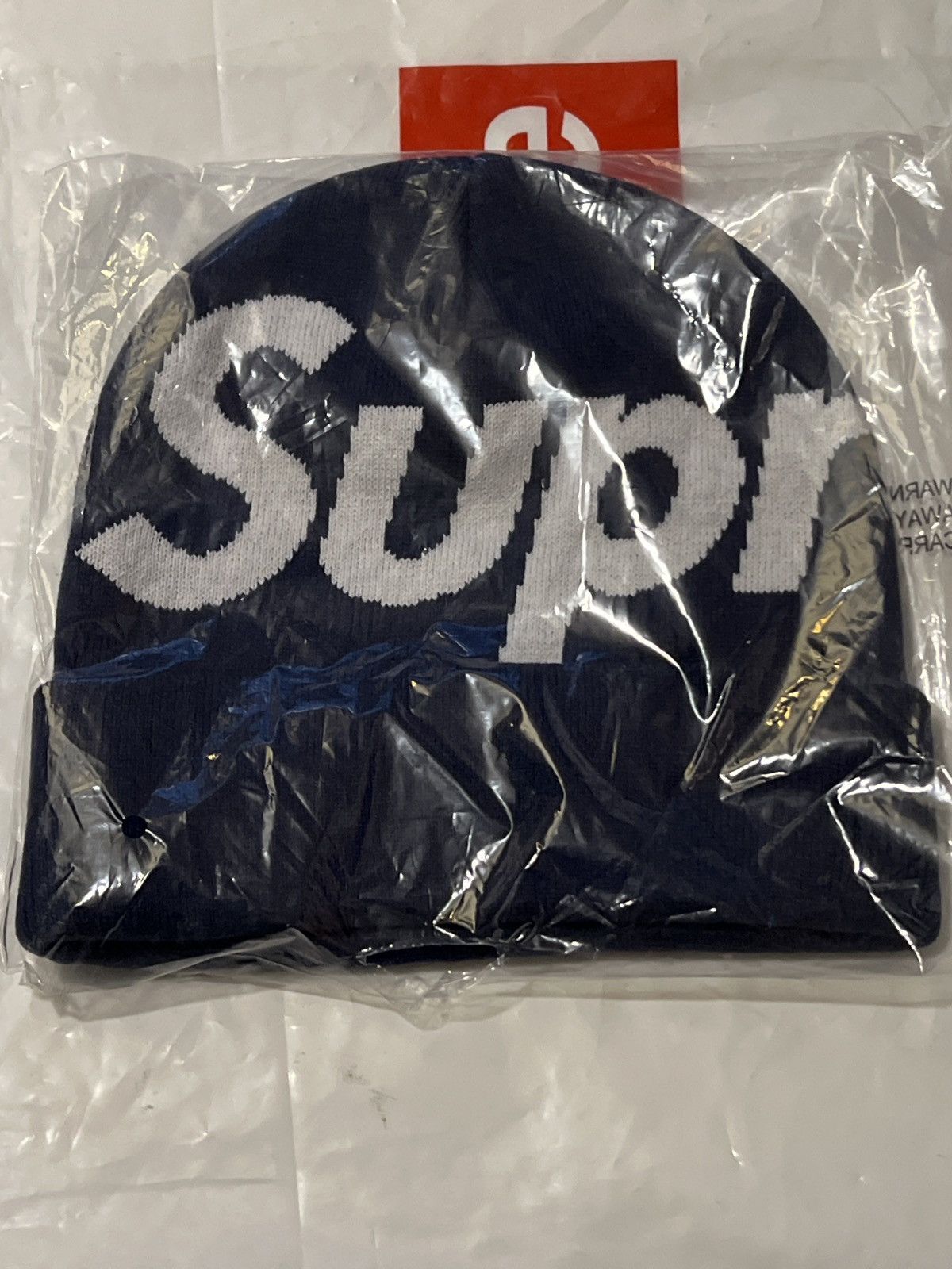 Supreme Supreme Big Logo Beanie Size ONE SIZE - 5 Thumbnail