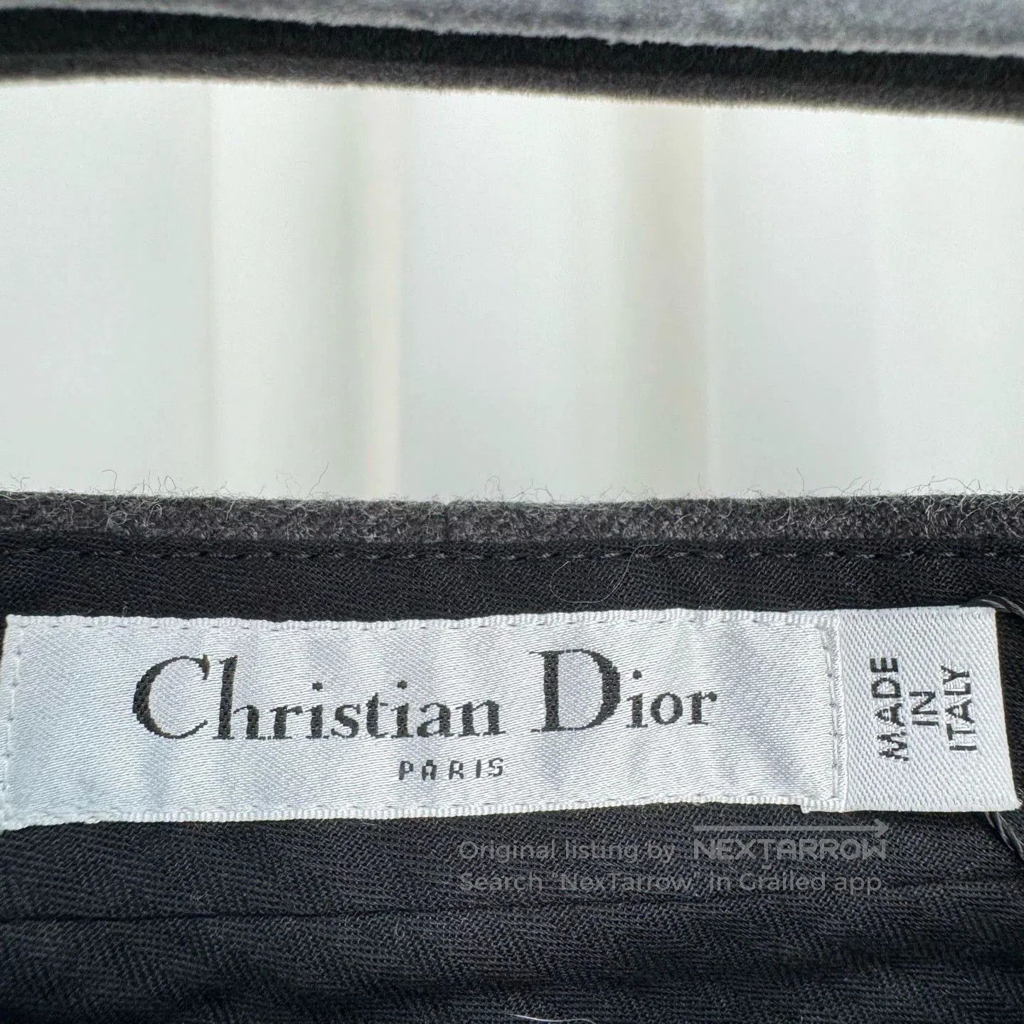 Dior dior gray wool suit pants size 34. Size US 34 / EU 50 - 5 Thumbnail