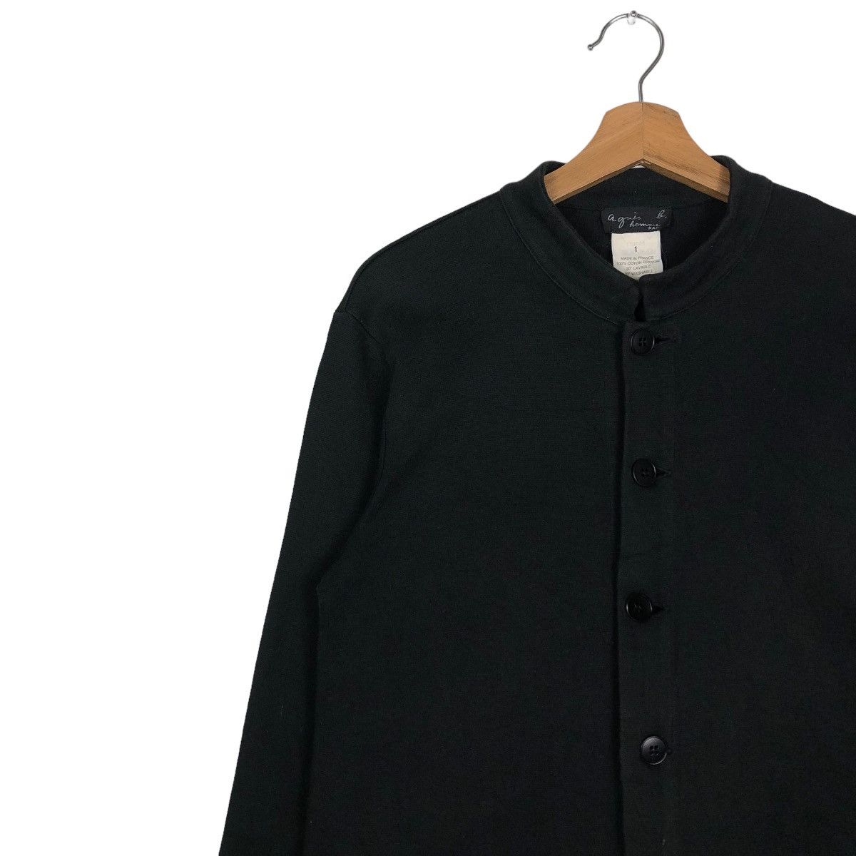 agnes b. 📌VINTAGE CARDIGAN JACKET BUTTON AGNE.B MADE IN FRANCE Size US S / EU 44-46 / 1 - 7 Thumbnail
