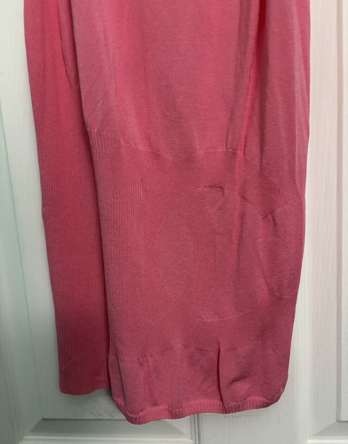 Chanel Chanel CC Pink Knit Top Size 38. Rare Tank Size L / US 10 / IT 46 - 4 Thumbnail
