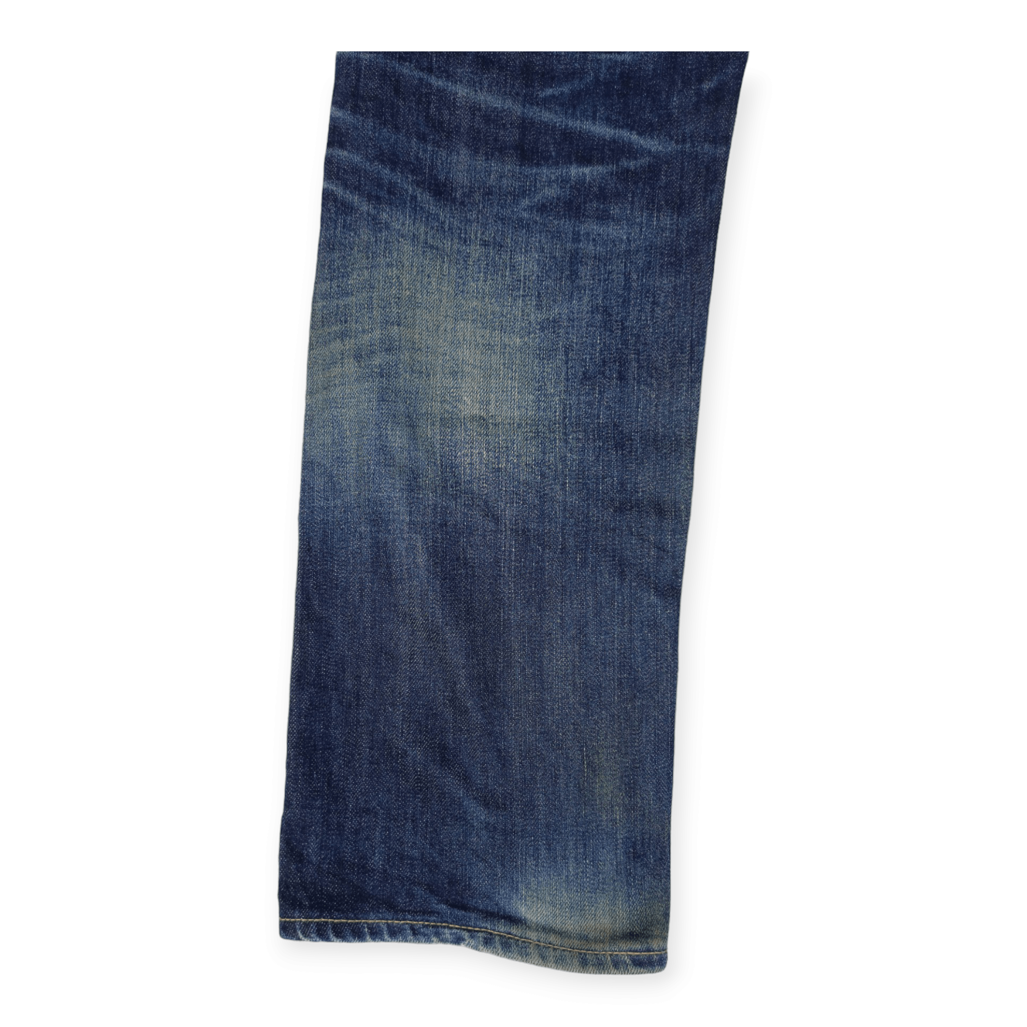 Uniqlo Vintage Uniqlo Selvedge Distressed Faded Jeans Size US 33 - 12 Thumbnail