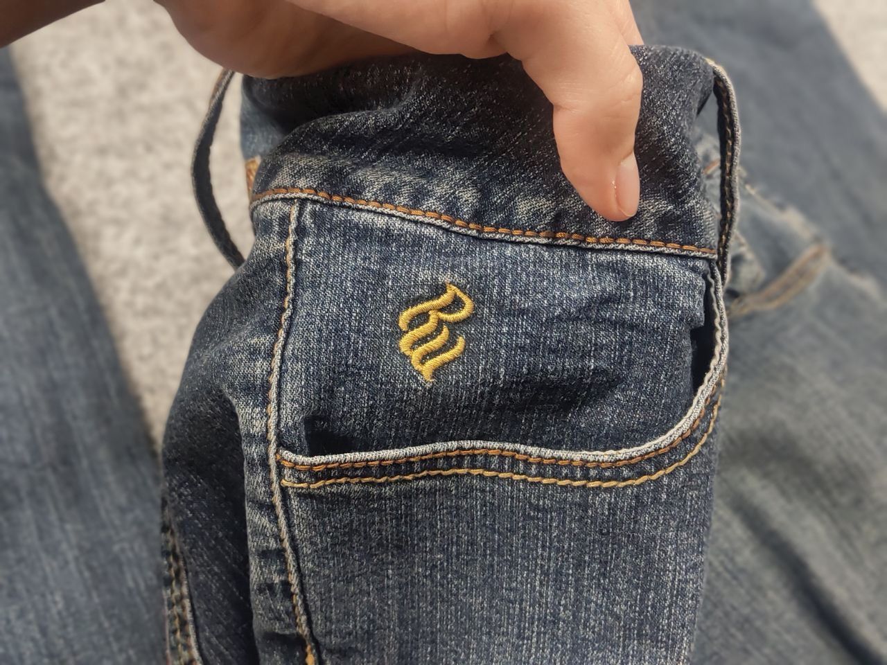 Rocawear Vintage Roca wear Y2K Low-rise Bootcut embroidered Jeans Size 28" / US 6 / IT 42 - 11 Thumbnail