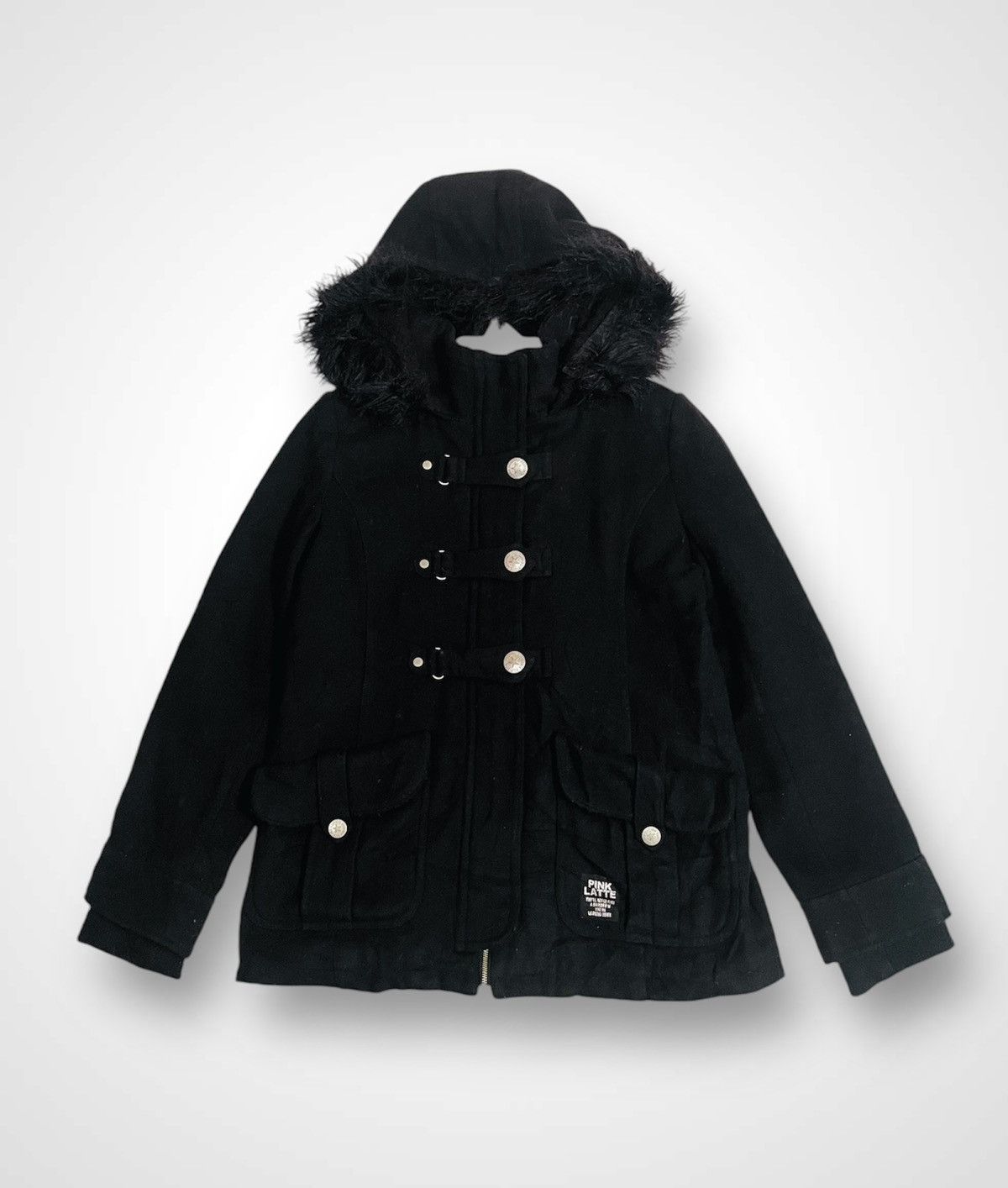 Japanese Brand × KMRii × Yasuyuki Ishii Pink Latte Design Punk Bondage Wool Jacket (06) Size M / US 6-8 / IT 42-44 - 1 Thumbnail
