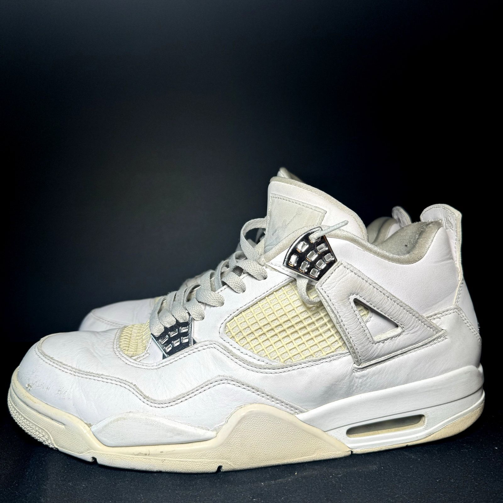 Jordan Brand × Nike Size 11.5 - Air Jordan 4 Retro Pure Money 2017 Men's Shoes Size US 11.5 / EU 44-45 - 8 Thumbnail