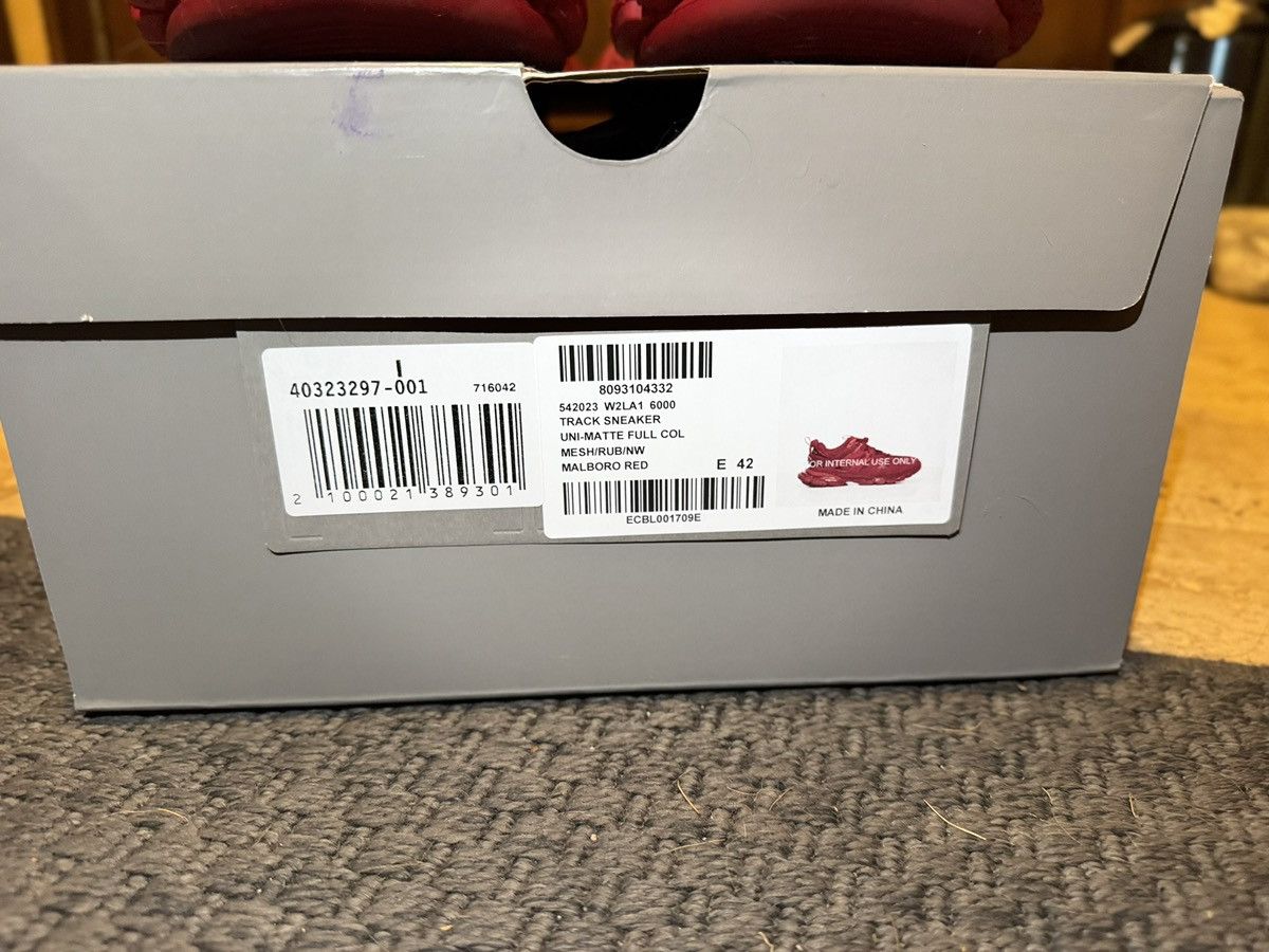 Balenciaga Balenciaga Track , red Size US 9 / EU 42 - 7 Thumbnail
