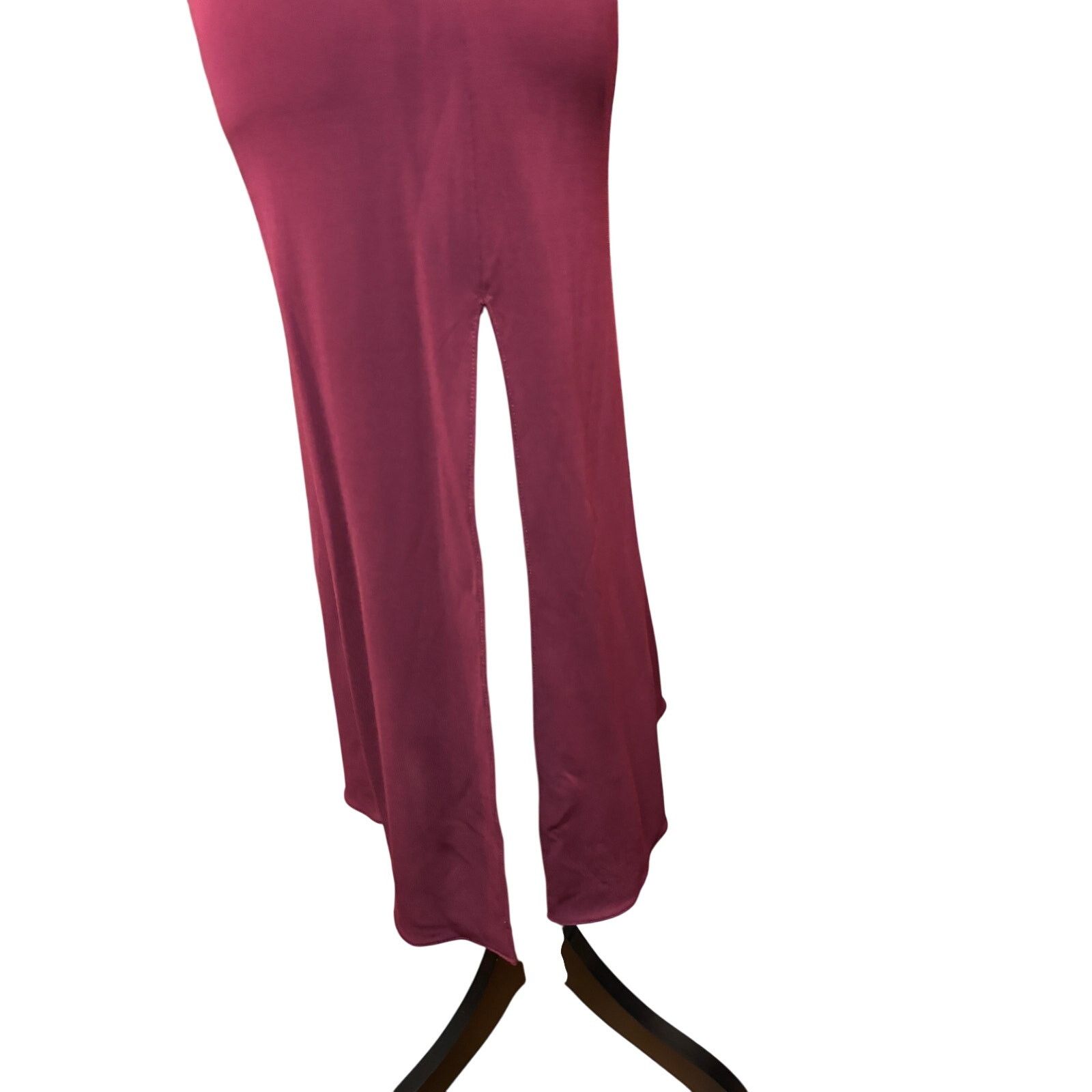 Narciso Rodriguez Narciso Rodriguez Burgundy Midi Dress Size 44 Size M / US 6-8 / IT 42-44 - 9 Thumbnail