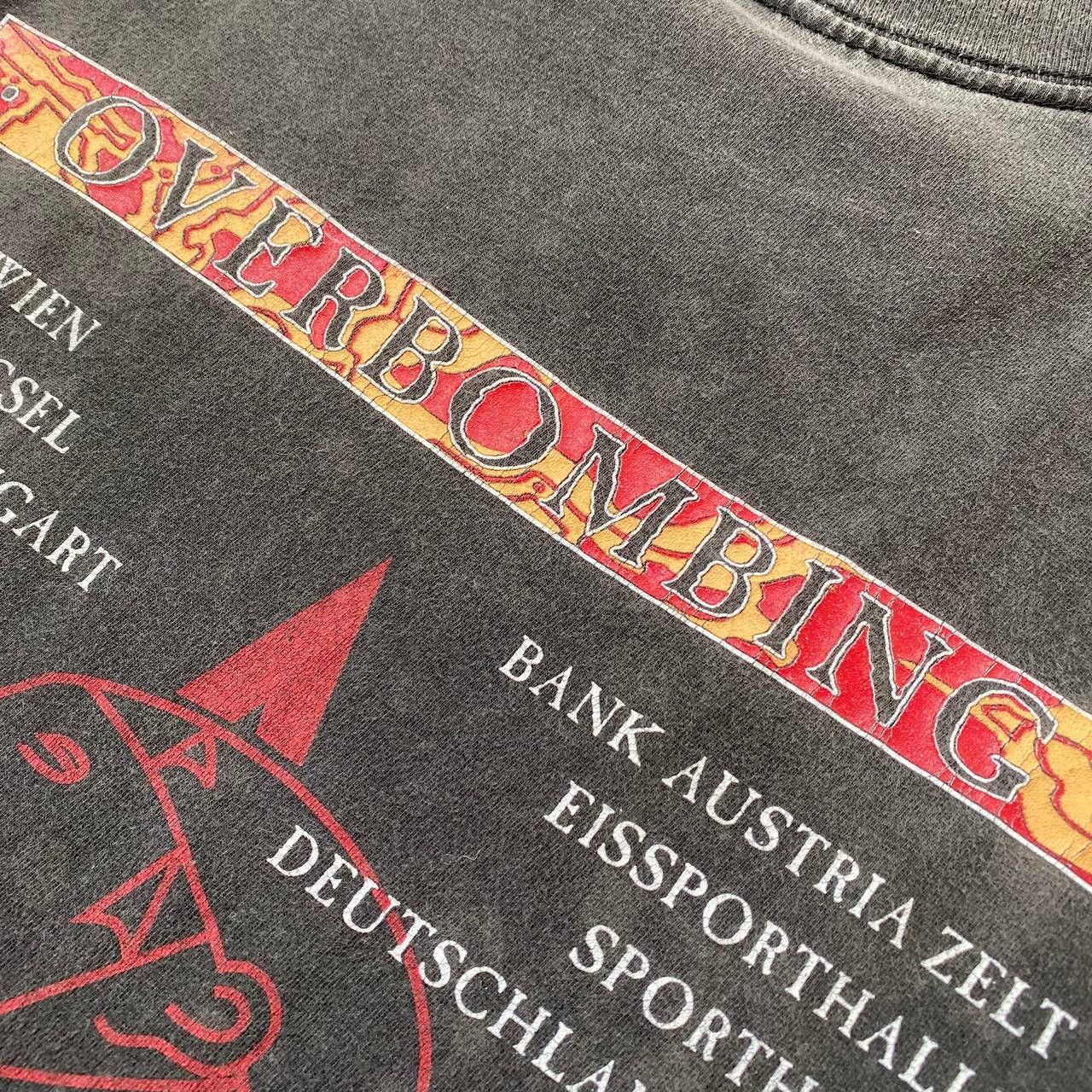 Band Tees Vintage The Sisters of Mercy Overbombing 1993 rare band tee Size US XL / EU 56 / 4 - 13 Thumbnail