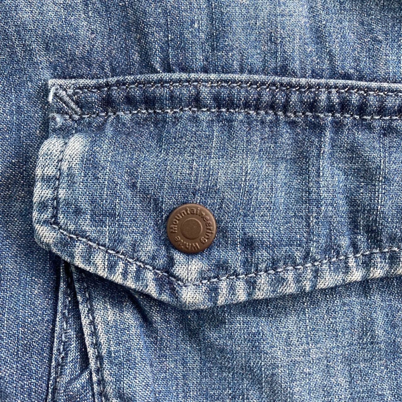 White Mountaineering AW13 Blue Denim Shirt Size US S / EU 44-46 / 1 - 7 Thumbnail