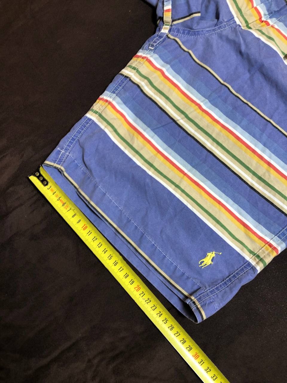 Polo Ralph Lauren Vintage Polo Ralph Lauren Swimming Shorts Striped Size US 30 / EU 46 - 8 Thumbnail