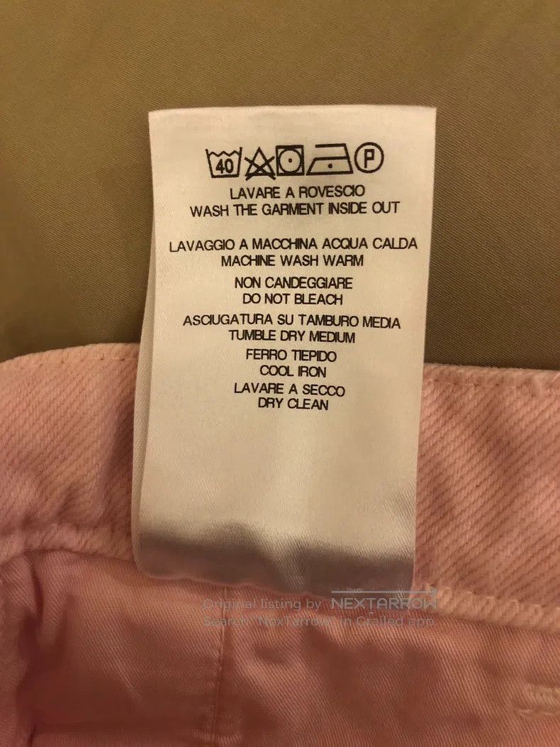 Raf Simons Raf Simons Light pink wide pants Size US 34 / EU 50 - 6 Thumbnail