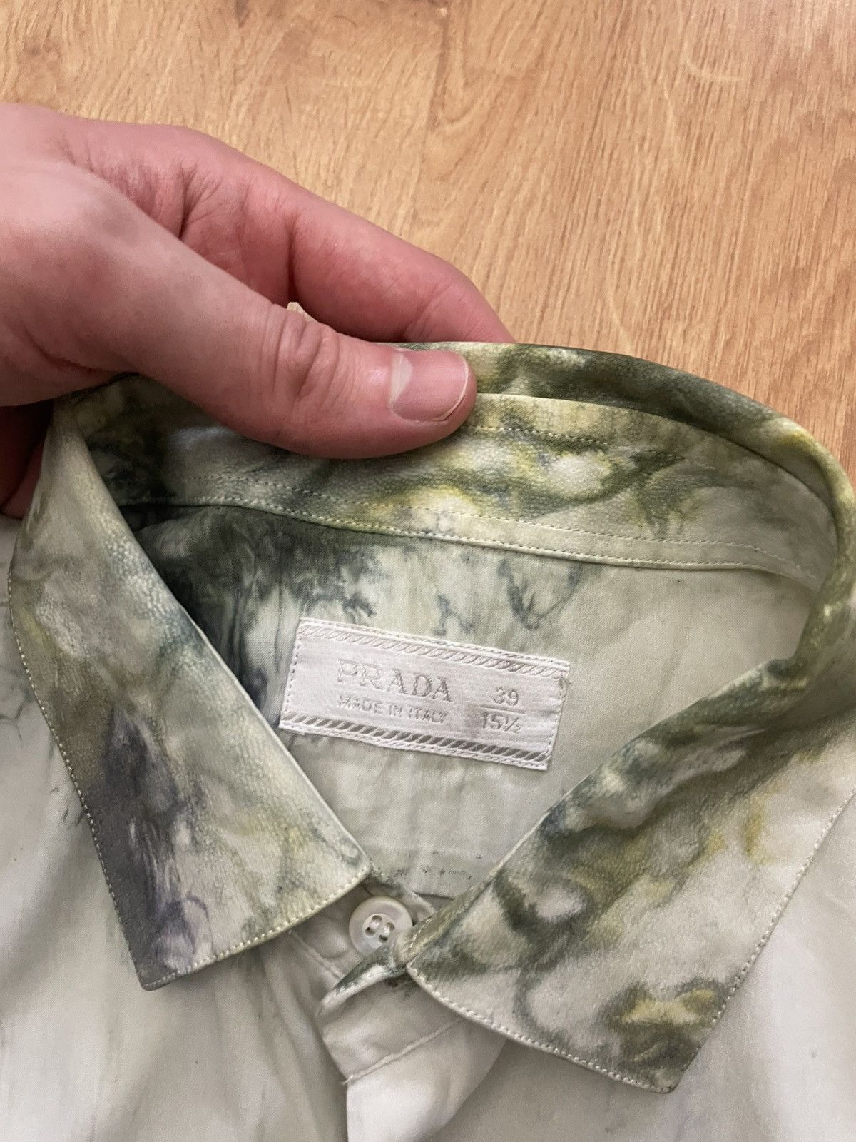 Prada Prada dye shirt Size US L / EU 52-54 / 3 - 2 Thumbnail