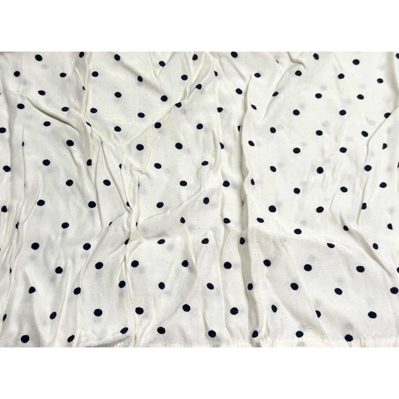 Vintage Vintage Fritzi California Blouse Shirt Polka Dot 70s White L Womens Pocket Tee Size L / US 10 / IT 46 - 3 Thumbnail