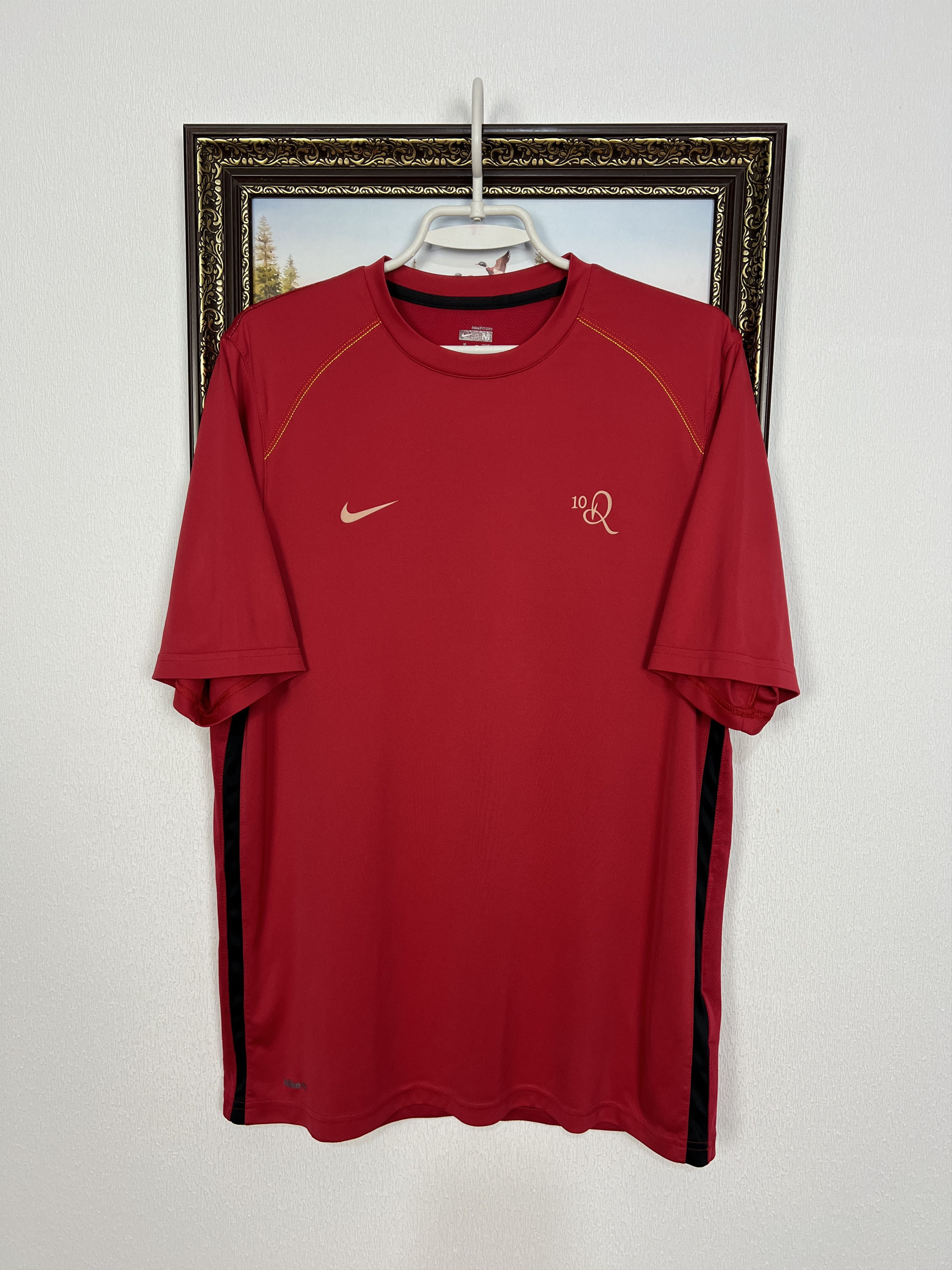Nike Vintage R10 Ronaldinho Football Shirt Soccer Jersey Trikot Size US M / EU 48-50 / 2 - 1 Thumbnail
