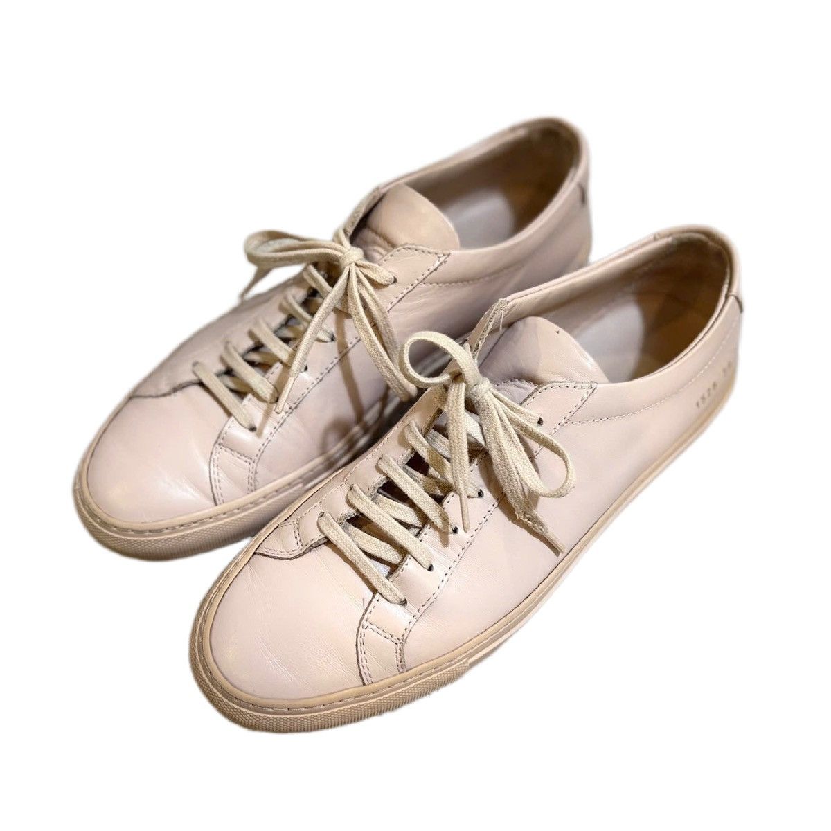 Common Projects Common Projects ‘Original Achilles’ Low Top Blush Pink Size US 6 / EU 39 - 1 Thumbnail