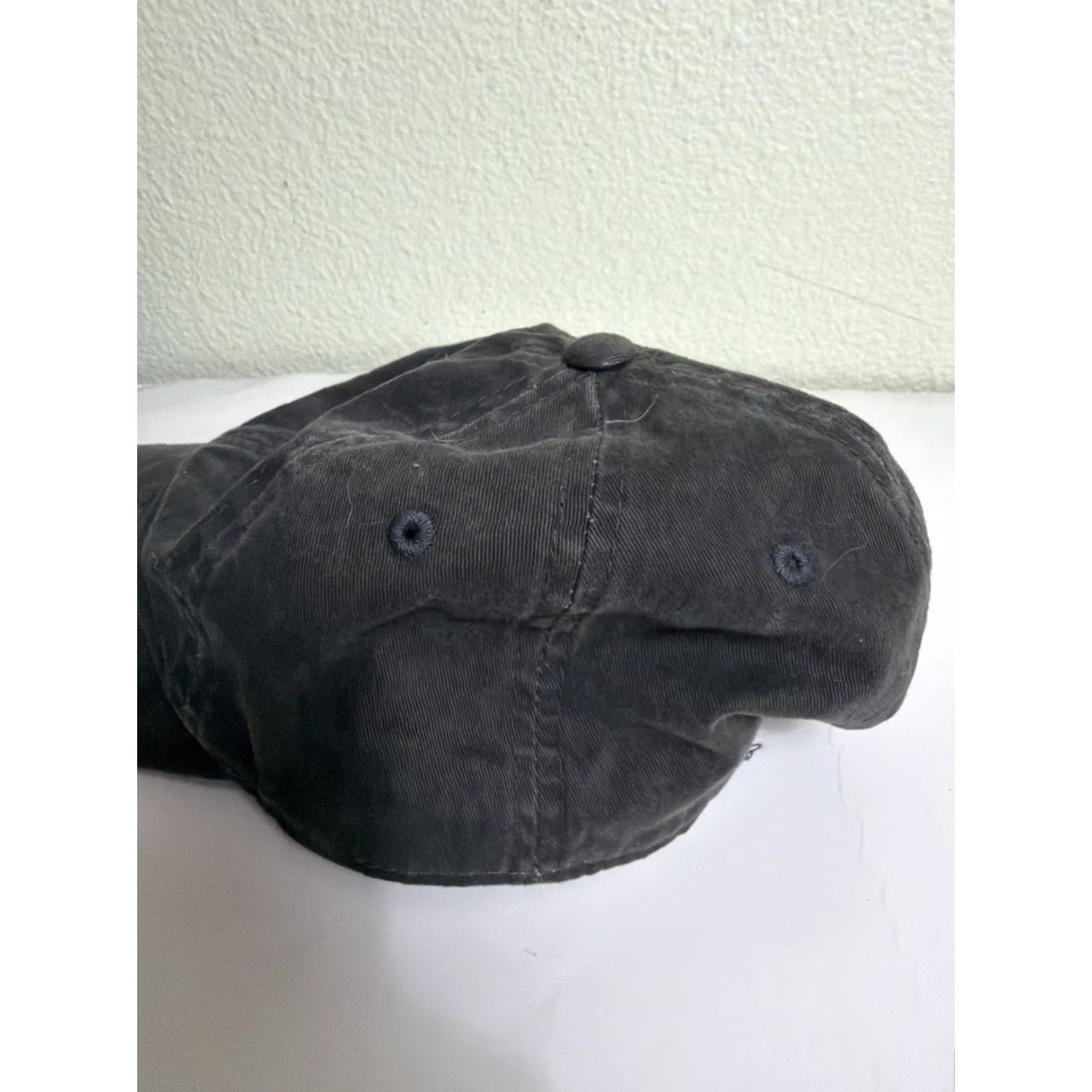 Vintage American Needs Strapback Baseball Hat Dad Faded Black Adjustable Size ONE SIZE - 7 Thumbnail