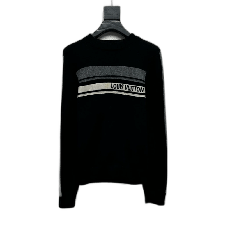 Louis Vuitton Louis Vuitton Logo Crewneck Cashmere Sweater - dmc Size M / US 6-8 / IT 42-44 - 1 Thumbnail