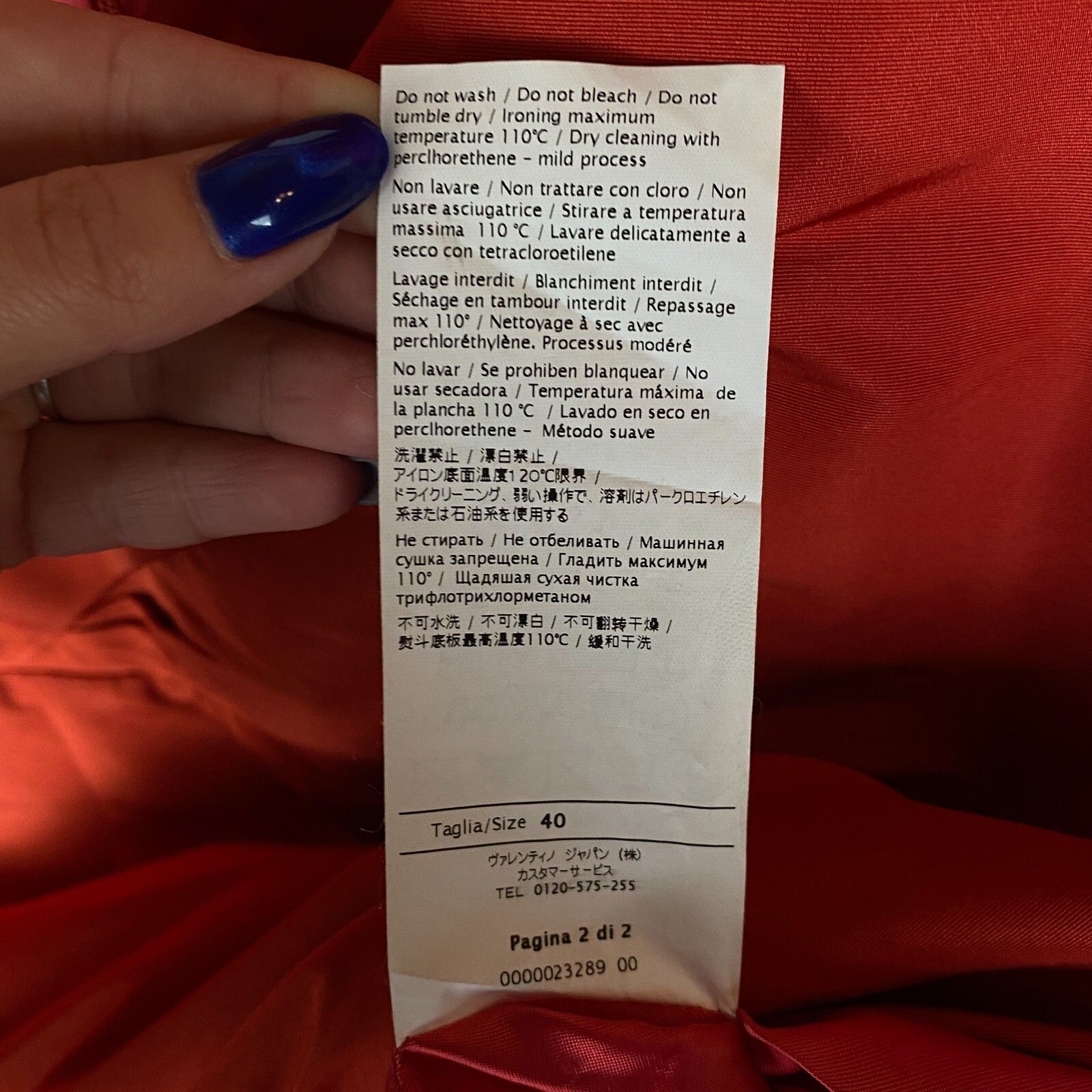 RED Valentino Red Valentino Dress Women's Size 40 Red Sleeveless ` Size S / US 4 / IT 40 - 8 Thumbnail
