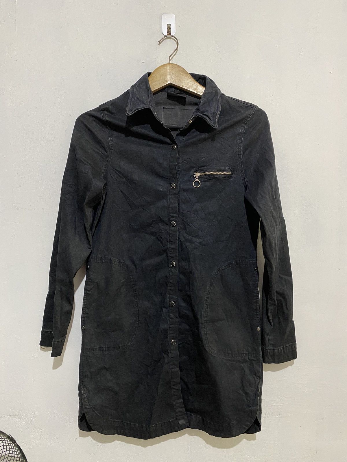 If Six Was Nine × Japanese Brand Seditionaries Aura gothic button shirts black washed Size US M / EU 48-50 / 2 - 1 Thumbnail
