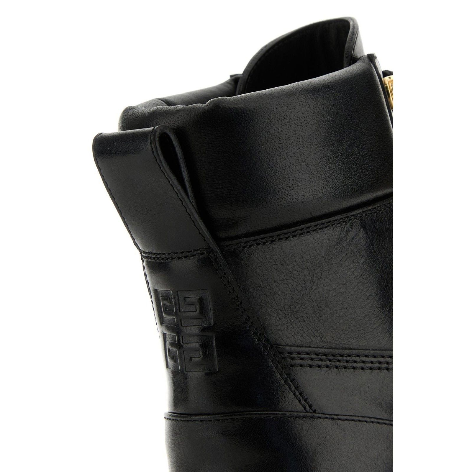 Givenchy GIVENCHY Trekker Black Leather Ankle Boots New & Authentic ( Size US 6 / IT 36 - 4 Thumbnail