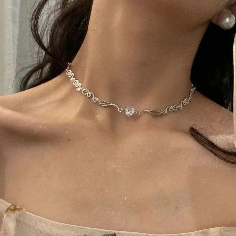 Vintage Irregular Choker Chain Necklace Size ONE SIZE - 8 Thumbnail