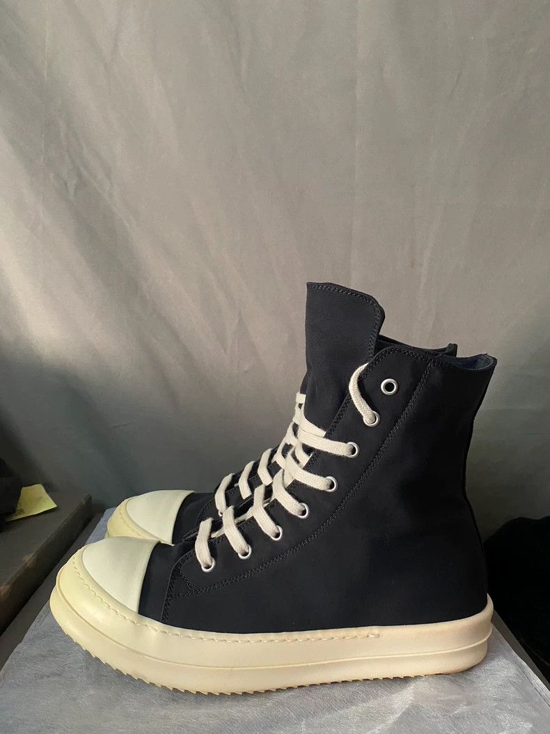 Rick Owens High-Top Canvas Sneakers-yf