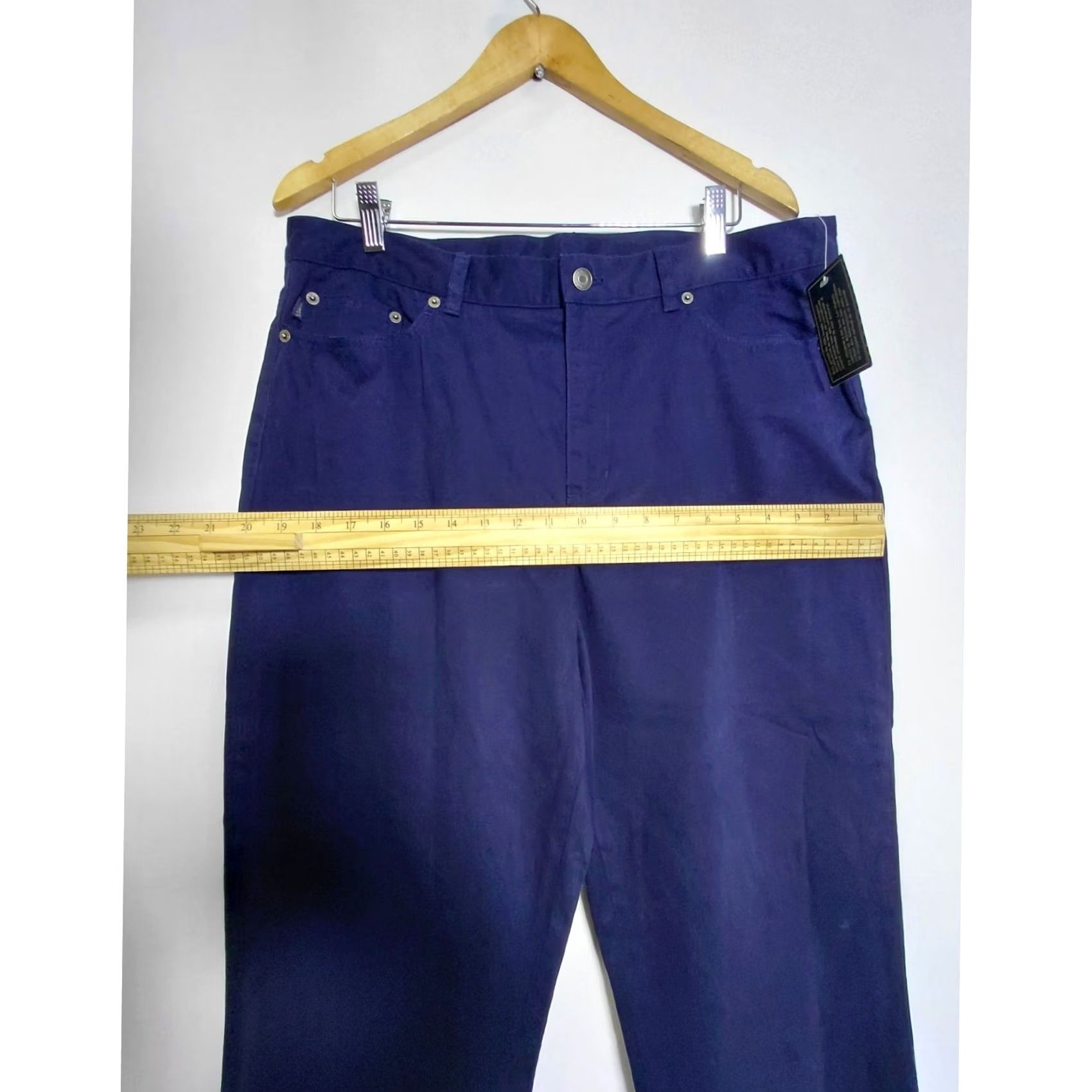 Ralph Lauren Ralph Lauren Jeans Co. Women Blue Denim Jeans Size 14 100% Cotton Pants Size 36" / US 14 / IT 50 - 7 Thumbnail
