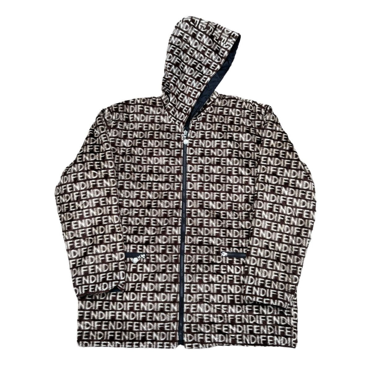 Fendi Fendi Zucca Monogram Motion Span Reversible Jacket Size US M / EU 48-50 / 2 - 2 Thumbnail