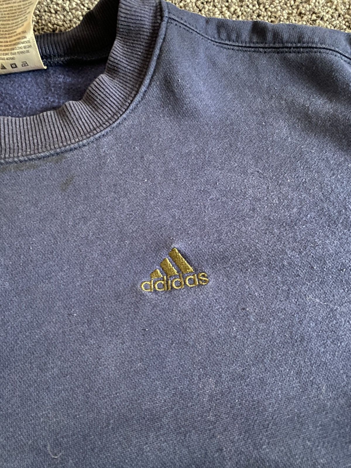 Adidas Vintage Retro Adidas Pullover Crewneck Sweatshirt Size XL Size US XL / EU 56 / 4 - 3 Thumbnail
