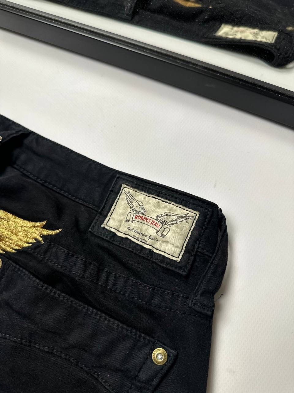 Robins Jeans Y2K Robins Jeans cut pants super marilyn Japanese Skiny 🔥USA Size US 27 - 6 Thumbnail
