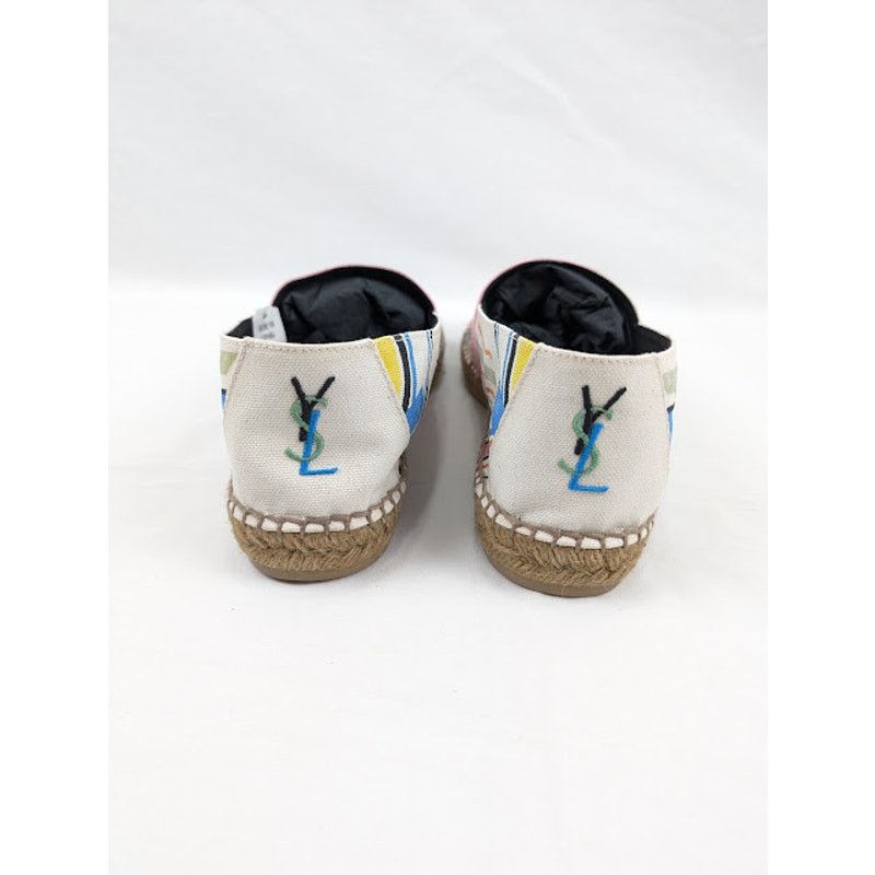 Saint Laurent Paris o1rshd1 Stampa YSL Violon Shoes in Multicolor Size US 11 / EU 44 - 17 Thumbnail