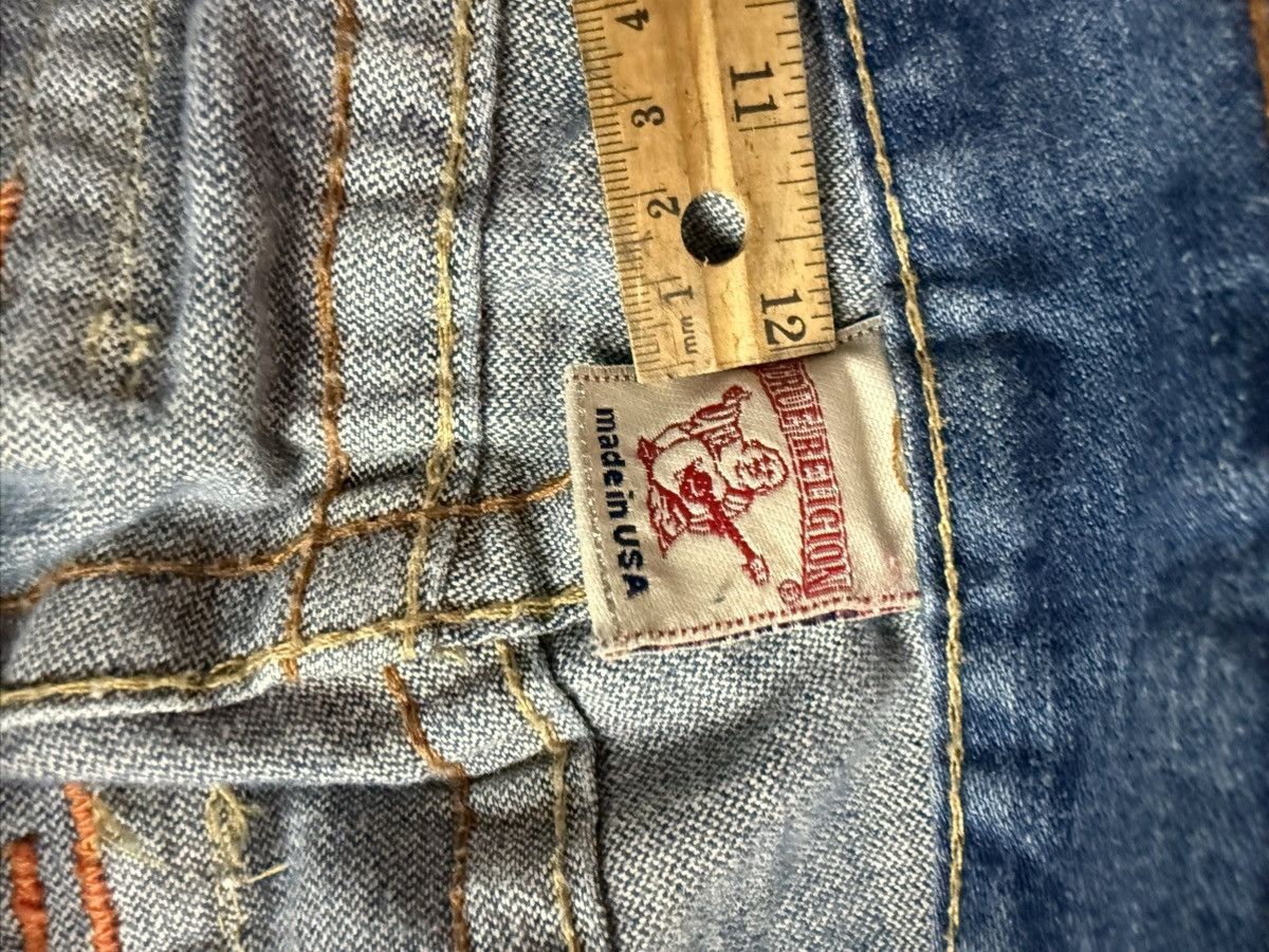True Religion True Religion Joey Super T Flared Distressed Jean Size 33 Size US 33 - 8 Thumbnail