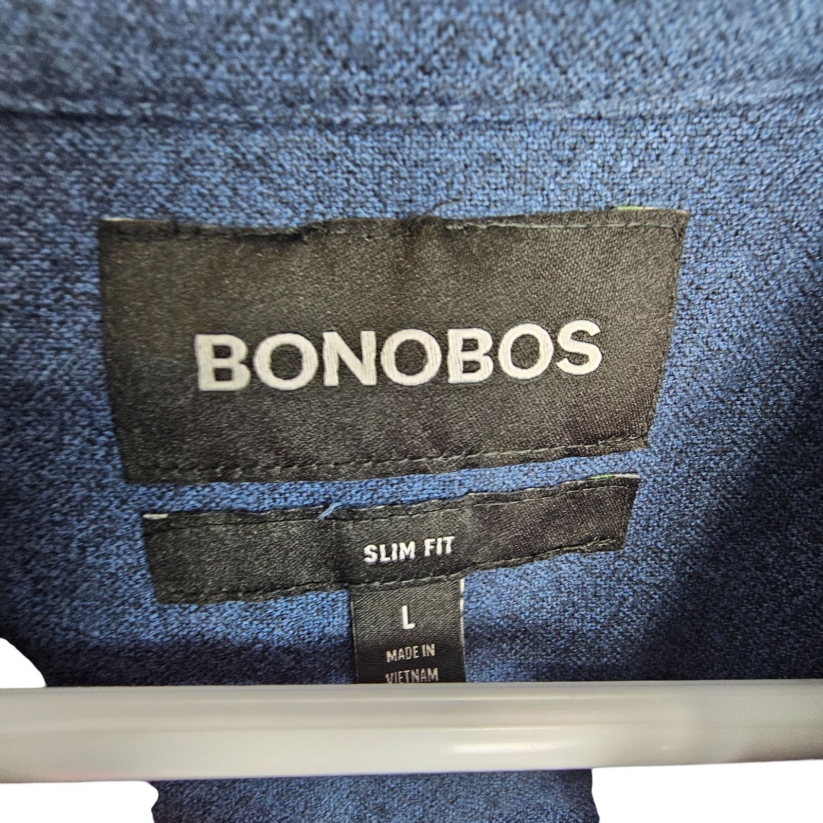 Bonobos Bonobos Mens Flannel Shirt L Slim Fit Casual Weekend Vibes Size US L / EU 52-54 / 3 - 6 Thumbnail